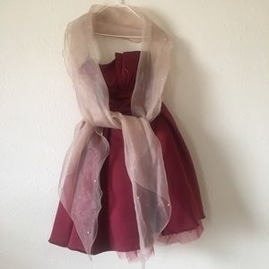 Formal Maroon Dress